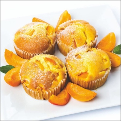 картинка Смесь для маффинов сухая "Маффинмикс 25 Абрикос  (мешок 15 кг) 700000702 от Торговой Компании "Зима"