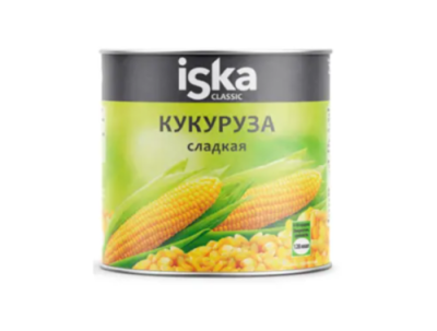 картинка Кукуруза 2650 мл ISKA ж/б (1 шт) от Торговой Компании "Зима"