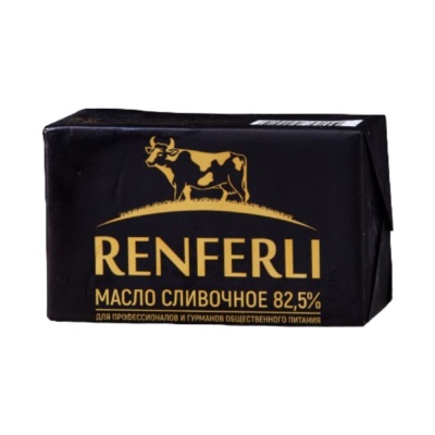 картинка Масло сливочное "RENFERLY" 82,5% (коробка 5 кг) ЧЗ от Торговой Компании "Зима"