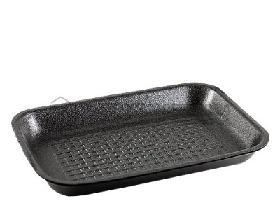 картинка Лоток № 28 KG (225*150*35) 1 кг черный (600*1) от Торговой Компании "Зима"