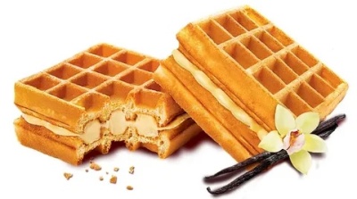 картинка Смесь для вафель "Венская Ванильно-сливочная" (мешок 10 кг) от Торговой Компании "Зима"