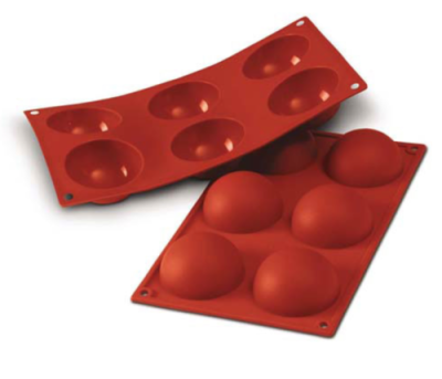 картинка Форма силикон.СИЛИКОНФЛЕКС SF002 полусфера большая (1 шт) от Торговой Компании "Зима"