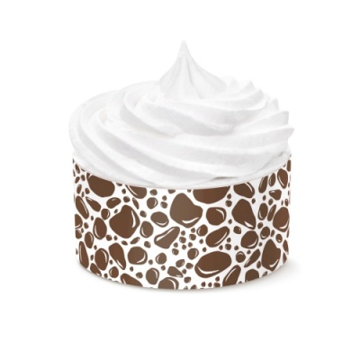 картинка Лента бордюрная h55мм коричневая Камушки 500 м ip8231                    от Торговой Компании "Зима"