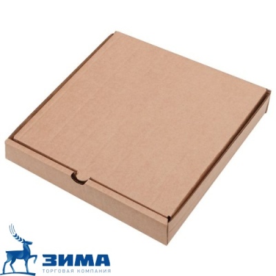 картинка Коробка пицца 30х30х4 КРАФТ(100 шт) от Торговой Компании "Зима"