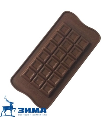 картинка Форма силик. ИЗИ-ШОК шоколадная плитка (короб 1 шт) SCG37 от Торговой Компании "Зима"