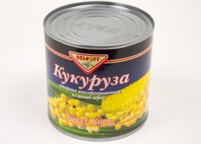 картинка Кукуруза 2650 мл DELCOFF (упаковка 6 шт) от Торговой Компании "Зима"