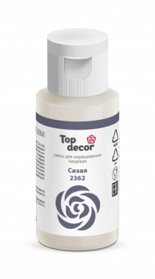 картинка Смесь д/окраш.пищ.продукт.жидк."Сизая"30г (уп. 36 шт) tp83207 от Торговой Компании "Зима"