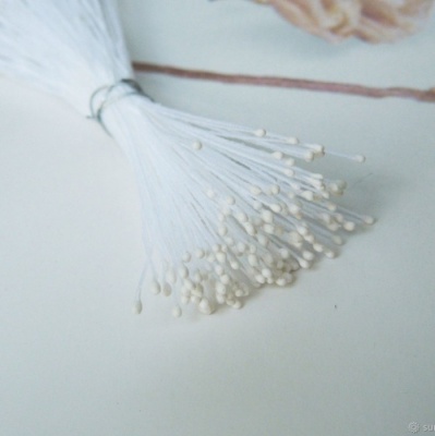 картинка Тычинки капли -мелкие белые  1341 W от Торговой Компании "Зима"