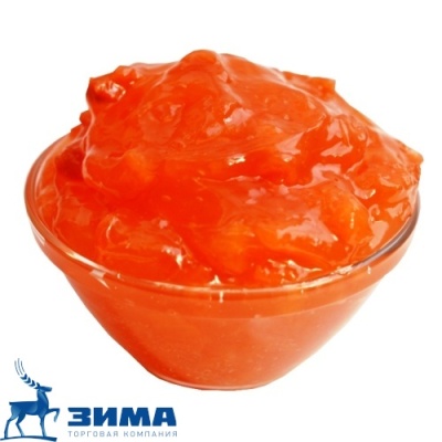 картинка Конфитюр деликатесный Персиковый  с кусочками Т (ведро 12,5 кг) от Торговой Компании "Зима"