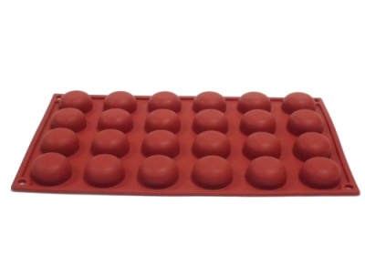 картинка Форма силиконовая ПОМПОНЕТКА 24 фигуры d34х16 1322 от Торговой Компании "Зима"