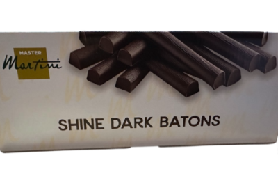 картинка Глазурь кондитерская палочки термостабильные "Shine Dark Batons (Шайн Дарк Бэтонс) (коробка 1 кг) от Торговой Компании "Зима"