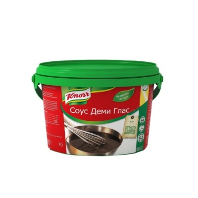картинка Соус Деми Глас KNORR сухая смесь (контейнер 1,8 кг) 155100151 от Торговой Компании "Зима"