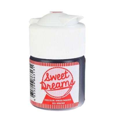 картинка Краситель Краска Пищевая Гелевая Красная "Sweet Dreams" 20 гр от Торговой Компании "Зима"