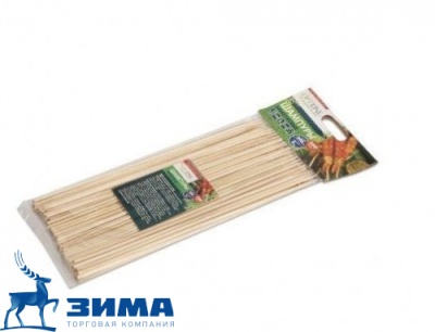 картинка Шампур бамбук 20 см.(100/100 уп) от Торговой Компании "Зима"
