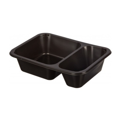 картинка Лоток под запайку ЭМ 187*137*37, 30/70 РР.черный (320 шт) от Торговой Компании "Зима"