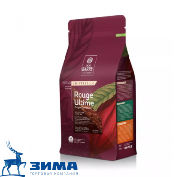картинка Какао-порошок алкализованный Rouge Ultime, 100% какао, 22-24% жиры (пакет 1 кг) DCP-20RULTI-89B от Торговой Компании "Зима"