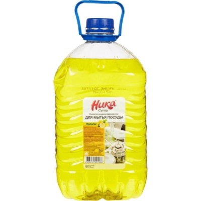 картинка Моющее средство НИКА Супер Лимон 5000 мл для посуды от Торговой Компании "Зима"