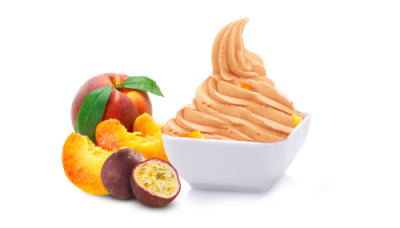 картинка Конфитюр Персик-маракуйя  наполнитель с кусочками  (ведро 10 кг) 2532 от Торговой Компании "Зима"