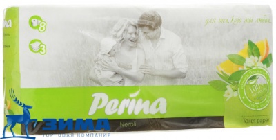 картинка Туалетная бумага "PERINA" Neroli 3-х сл. (8 шт/6 уп) от Торговой Компании "Зима"