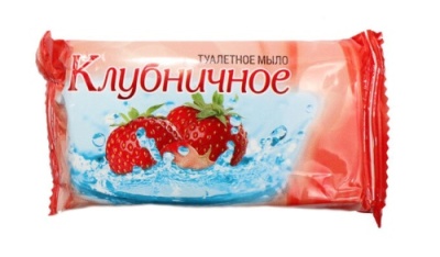 картинка Мыло туалетное "Клубничное" 100гр 90 шт/уп от Торговой Компании "Зима"