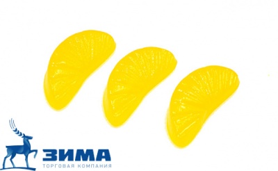 картинка Мармелад фигурный "Лимон дольки" 8 гр. (упаковка 40 шт) от Торговой Компании "Зима"