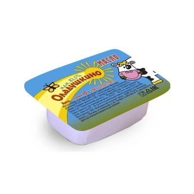 картинка Масло кислосливочное несоленое PRESIDENT 82% (120 шт х 10 г) ЧЗ  от Торговой Компании "Зима"