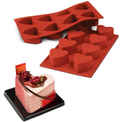 Форма силиконовая СЕРДЦЕ 6 фигур d65хh40 1332 от Торговой Компании "Зима" картинка Форма силиконовая СЕРДЦЕ 6 фигур d65хh40 1332 от Торговой Компании "Зима"