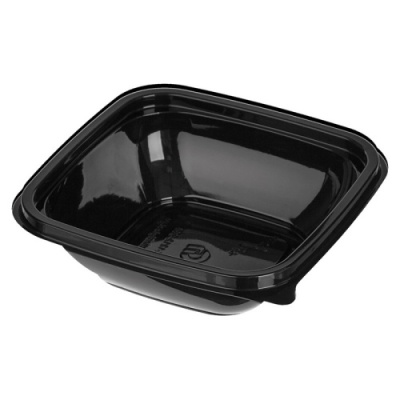 картинка Контейнер 1212 - 375 мл ЧЕРНАЯ 126*126*51 мм (500/50) ПолиЭр от Торговой Компании "Зима"