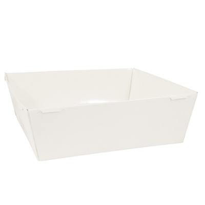 картинка OSQ Упаковка квадратная SmartPack 800 ДНО белое 150х150х49 (200 шт) от Торговой Компании "Зима"