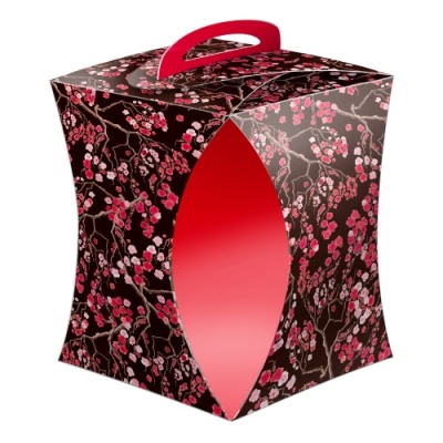 картинка Коробка для кулича d124 мм САКУРА (200 шт ) 71689 от Торговой Компании "Зима"