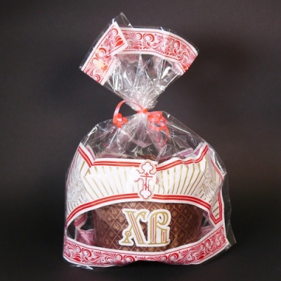 картинка Пакет "Пасхальный кулич" ПП 21 см* 30(3) (100 шт) от Торговой Компании "Зима"