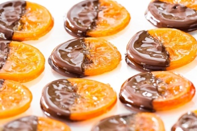 картинка Начинка термостабильная кремовая со вкусом ШОКОЛАДА и АПЕЛЬСИНА "S"  (ведро 12 кг) N271 от Торговой Компании "Зима"