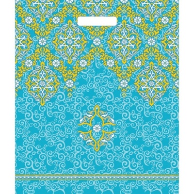 картинка Пакет с выруб.ручкой 38х45-60 мкм "Восточный орнамент" 500 шт от Торговой Компании "Зима"