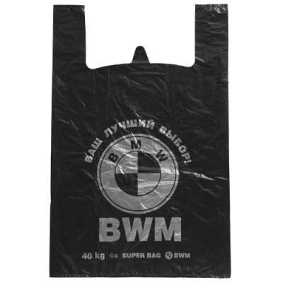 Пакет "Майка 44х68-30мкм"BMW" 50/1000 шт/кор от Торговой Компании "Зима" картинка Пакет "Майка 44х68-30мкм"BMW" 50/1000 шт/кор от Торговой Компании "Зима"