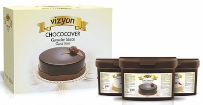 картинка Ганаш шоколадный крем Vizyon (ведро 6 кг) от Торговой Компании "Зима"