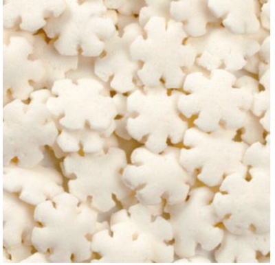 картинка Посыпки Снежинки белые  (уп.0,1 кг) tp76087 от Торговой Компании "Зима"