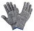 перчатки ХБ с ПВХ серые