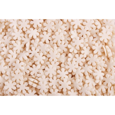 картинка Посыпки Снежинки белые  (уп.0,75 кг) tp16113 от Торговой Компании "Зима"