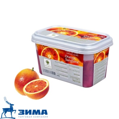 картинка Пюре из красного апельсина 10% сахара РАВИФРУТ (коробка 1 кг) 135000171 от Торговой Компании "Зима"