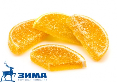 картинка Порошок для мармелада "Апельсин" на натуральных красителях (пакет 1 кг)   от Торговой Компании "Зима"