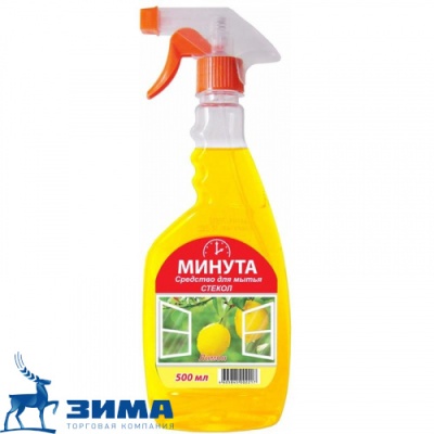 картинка Средство для мытья стекол "МИНУТА" 500 мл/12шт от Торговой Компании "Зима"