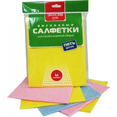 картинка Салфетка вискозная30х38см ЛеоЛайн(3шт/150уп) от Торговой Компании "Зима"