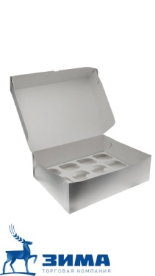 картинка Коробка для 12 капкейков (100 шт) от Торговой Компании "Зима"
