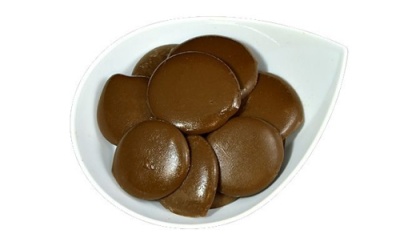 картинка Глазурь кондитерская МОЛОЧНАЯ диски "Шокомилк" № 44 (коробка 16 кг) от Торговой Компании "Зима"