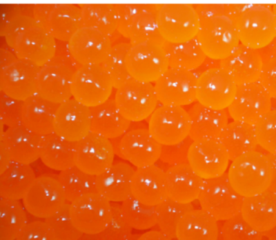 картинка Шарики жел. Апельсин 8/10 мм  МАРМЕЛАТЬЕ (3 кг) от Торговой Компании "Зима"