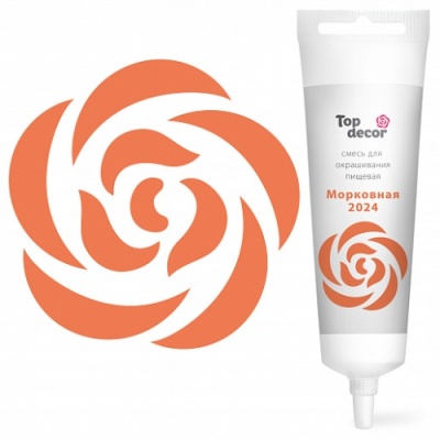 картинка Краситель пищ.гелевый жидкий МОРКОВНЫЙ 100 г hk69911 от Торговой Компании "Зима"