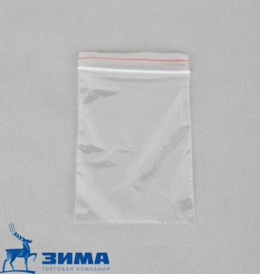 картинка Пакет "Zip-Lock"ПВД  8х12см-32 мкм (1/1тыс.) от Торговой Компании "Зима"