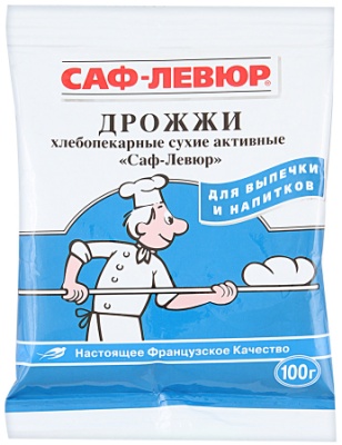 картинка Дрожжи активные "Саф Левюр" 100 гр (кор 80 штук) от Торговой Компании "Зима"