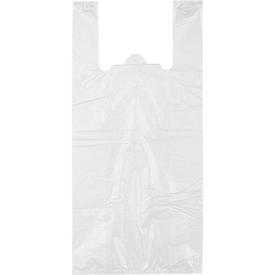 картинка Пакет "Майка" ПНД 40*60+2*9,25 мкм, синий 100 шт АСС-полимер от Торговой Компании "Зима"