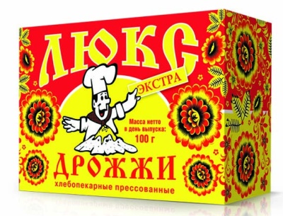 картинка Дрожжи прессованные 100 гр. Курган (коробка 12 кг) от Торговой Компании "Зима"